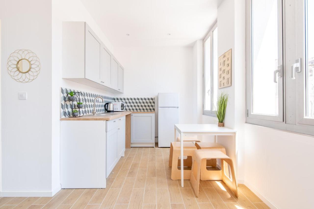 Le Cosy Blancarde -Appartement 1 Chambre 4 Pers- Clim Parking Marseille Exterior photo